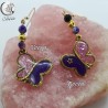 Boucles d'oreilles "Papillons Nocturne"