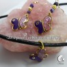 Boucles d'oreilles "Papillons Nocturne"