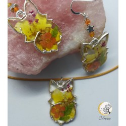 Boucles d'oreilles Renard Automnal - Image non contractuelle