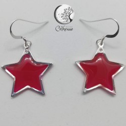 Boucles d'oreilles étoiles