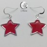 Boucles d'oreilles étoiles