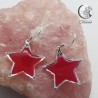 Boucles d'oreilles étoiles