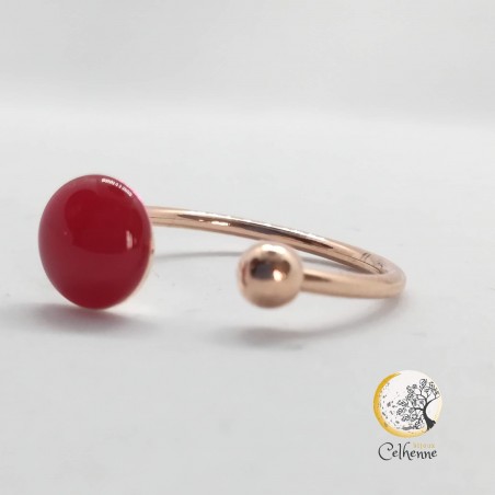 Bague rubis - Image non contractuelle