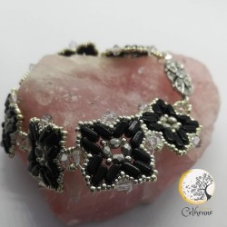 Bracelet Eugénie noir - Photo non contractuelle