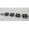 Bracelet Eugénie noir - Photo non contractuelle