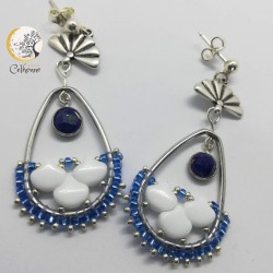 Boucles Ginko Bleu - Image non contractuelle