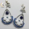 Boucles Ginko Bleu - Image non contractuelle