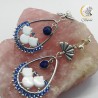 Boucles Ginko Bleu - Image non contractuelle