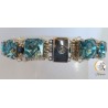 Bracelet bleu Eléonore - Image non contractuelle