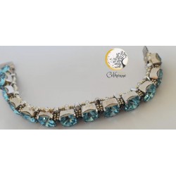 Bracelet bleu Eléonore - Image non contractuelle
