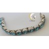 Bracelet bleu Eléonore - Image non contractuelle