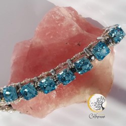 Bracelet bleu Eléonore - Image non contractuelle