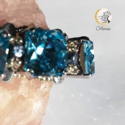 Bracelet bleu Eléonore - Image non contractuelle