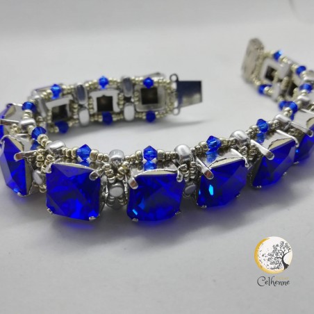 Bracelet Éléonore Bleu Majestic