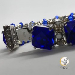 Bracelet Éléonore Bleu Majestic
