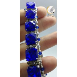 Bracelet Éléonore Bleu Majestic