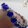 Bracelet Éléonore Bleu Majestic