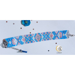 Bracelet Solène bleu