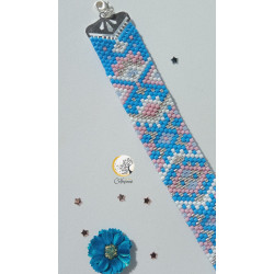 Bracelet Solène bleu