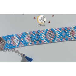 Bracelet Solène bleu