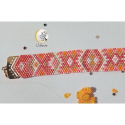Bracelet Solène rose