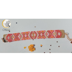 Bracelet Solène rose
