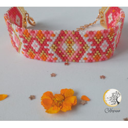 Bracelet Solène rose