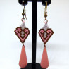Boucles d'oreilles Maïna Roses