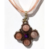 collier Deirdre jaspe rose