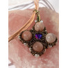 collier Deirdre jaspe rose
