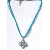 Collier Deirdre en howlite naturelle - création Celhenne Bijoux