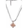Collier Deirdre en cristal - création Celhenne Bijoux