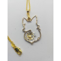 Pendentif avec Chaine "Renardeau"
