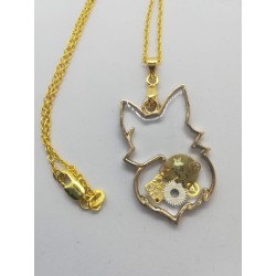 Pendentif avec Chaine "Renardeau"