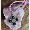 Collier Deirdre en Onyx - Bijou fait main