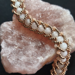 Bracelet Morrigan Pierre de Lune - CelhenneBijoux