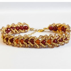 Bracelet Morrigan agate - CelhenneBijoux