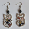 Boucles d’oreilles Renard Floralis