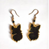 Boucles d'oreilles Renard Noctis - Celhenne bijoux