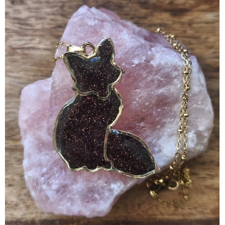 Collier renard Noctis - Celhenne bijoux