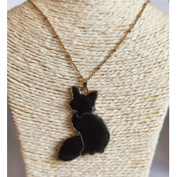 Collier renard Noctis - Celhenne bijoux