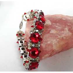 Bracelet Éléonore Rouge