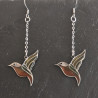Boucles d'oreilles Colibri -Celhenne bijoux