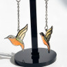 Boucles d'oreilles Colibri -Celhenne bijoux