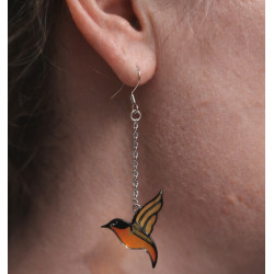 Boucles d'oreilles Colibri -Celhenne bijoux
