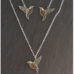 Parure Colibri -Celhenne bijoux