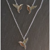 Parure Colibri -Celhenne bijoux