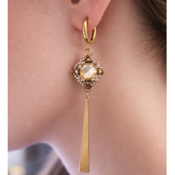 Boucle d'oreille Gabrielle - Pièce unique - Celhenne bijoux