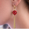 Boucle d'oreille Gabrielle - Pièce unique - Celhenne bijoux