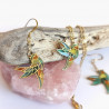 Boucles d'oreilles Moineau - Pièce unique - Celhenne bijoux